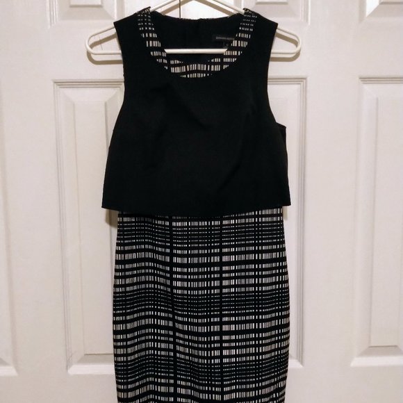 Banana Republic Sheath Dress With Overlay Top - Picture 3 of 6